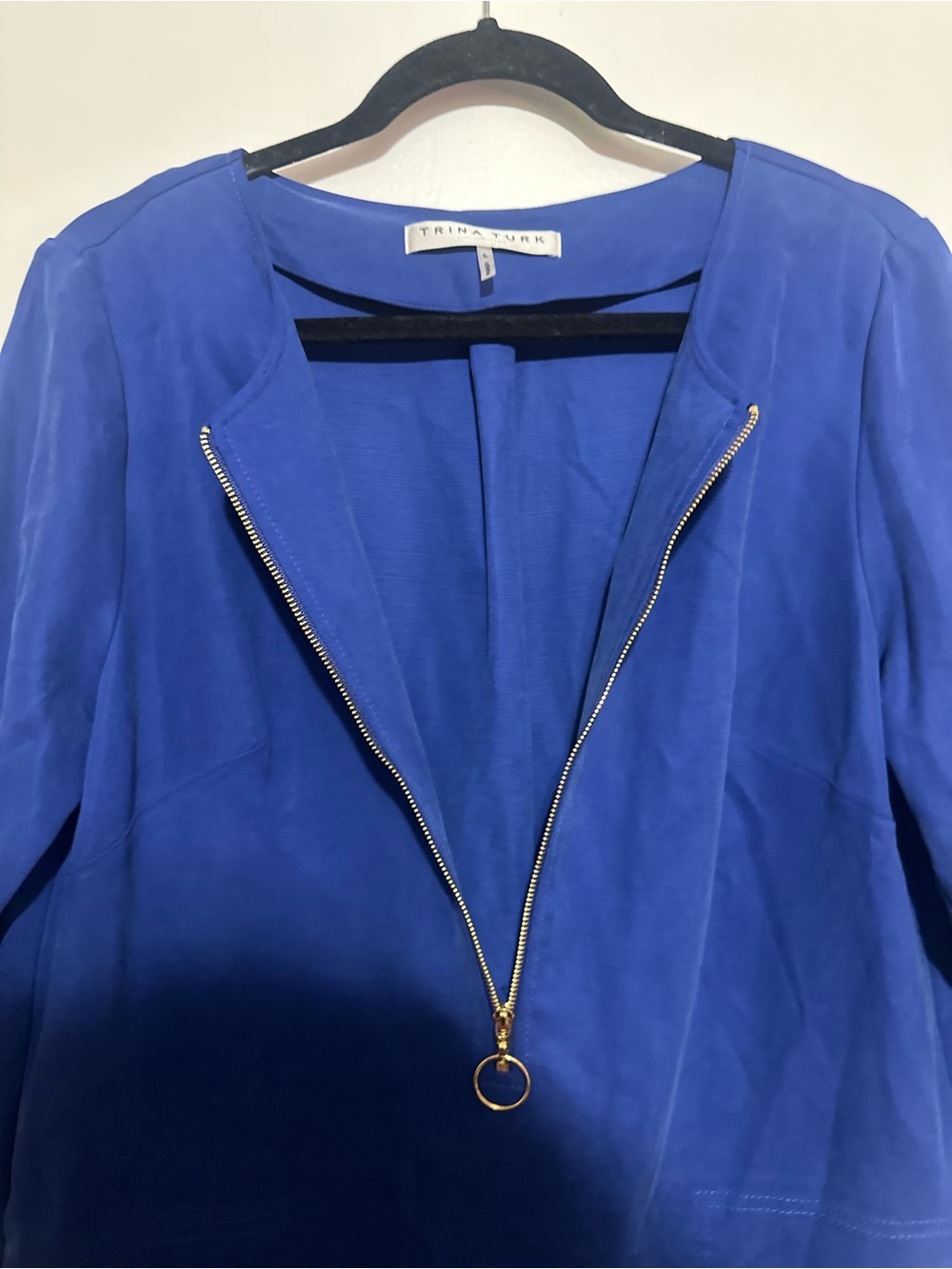 Trina Turk Quarter Zip Dress - Picture 3 of 6